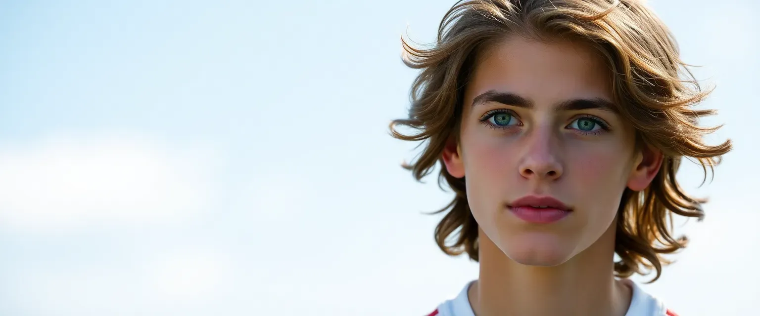 Charles Kate is a 16-year-old boy with sun-kissed skin, green eyes, and chestnut brown hair. An aspiring soccer player striving to step out from under his father's shadow while battling self-doubt.