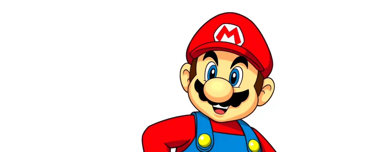 Mario: A stout Italian plumber with a signature red cap and mustache; wears blue overalls over a red shirt; known for agility and courage.